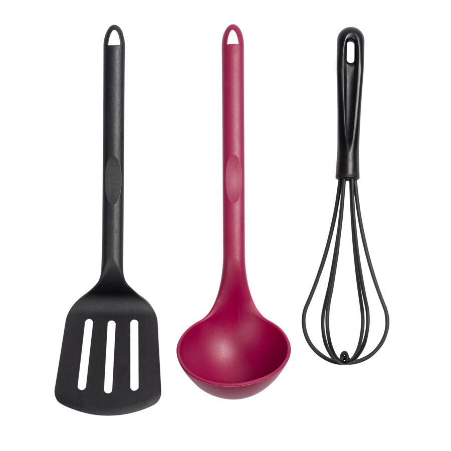 Küchenhelfer-Set Black Purple Power