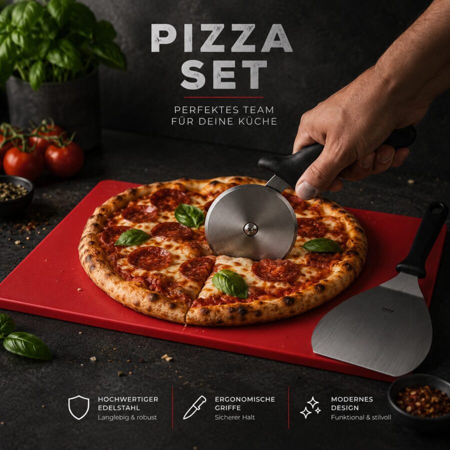Pizza-Liebhaber Set 3 tlg.